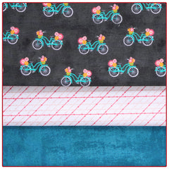 Pedals & Posies 3-Yard Quilt Kit