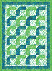 Batik Splash 3-Yard Quilt Kit