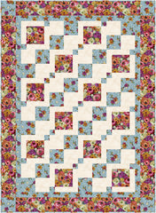 Fluttering Petals 3-Yard Quilt Kit