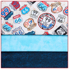 Route 66 3-Yard Quilt Kit