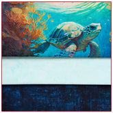 Sea Turtles Panel Quilt Kit