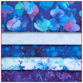 Midnight Snowfall 5-Yard Quilt Kit