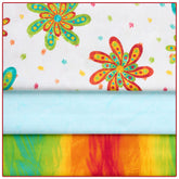 Carnival Blooms 3-Yard Quilt Kit