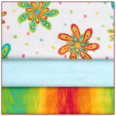 Carnival Blooms 3-Yard Quilt Kit