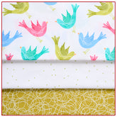 Morning Chirps 3-Yard Quilt Kit