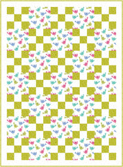 Morning Chirps 3-Yard Quilt Kit