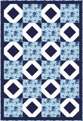 Bold Blues 3-Yard Quilt Kit