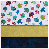 Modern Mushrooms 3-Yard Quilt Kit