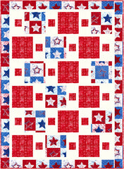 United Stars 3-Yard Quilt Kit