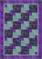Floral Cascade 3-Yard Quilt Kit