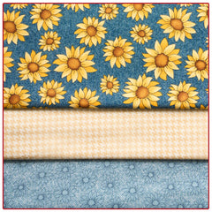 Sunflower Days 3-Yard Quilt Kit