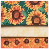 Sweet Sunflowers 3-Yard Quilt Kit