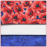 Poppy Celebration 3-Yard Quilt Kit