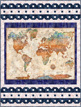 World Traveler Panel Quilt Kit