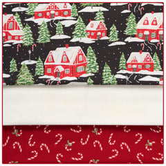 Christmas Village 3-Yard Quilt Kit