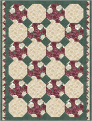Rose Romance 3-Yard Quilt Kit
