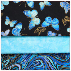 Metallic Majesty 3-Yard Quilt Kit