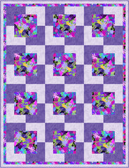 Purple Flight 3-Yard Quilt Kit