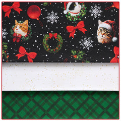 Merry Catmas 3-Yard Quilt Kit