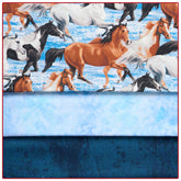 Ocean Gallop 3-Yard Quilt Kit