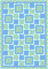 Palm Fronds 3-Yard Quilt Kit