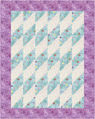 Watercolor Hearts 3-Yard Quilt Kit