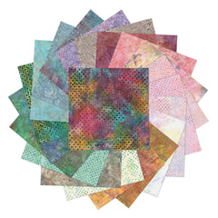 Bali Dot Craze 10" Precut Fabric Squares by Benartex