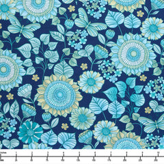 Floral Haven 3-Yard Quilt Kit