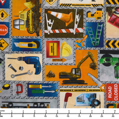 Busy Builders 3-Yard Quilt Kit