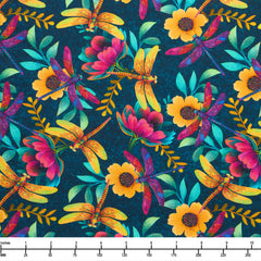 Floral Visitor 3-Yard Quilt Kit