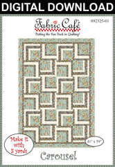 Carousel 3-Yard Quilt Pattern