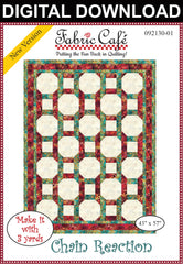 Chain Reaction 3 Yard Quilt Pattern