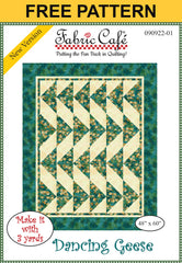Dancing Geese - Free 3-Yard Quilt Pattern
