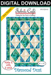 Diamond Dust 3-Yard Quilt Pattern