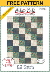 EZ Patch - Free 3-Yard Quilt Pattern
