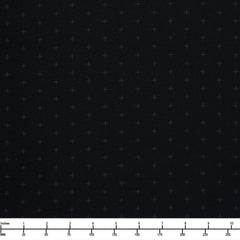 FreeSpirit Chromatics Cross Stitch Black PWFS059 Black - By The Yard
