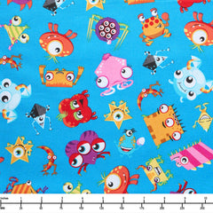 Silly Monsters 3-Yard Quilt Kit