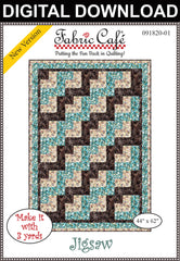 Jigsaw 3-Yard Quilt Pattern