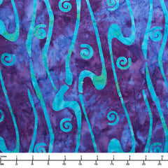 Riley Blake Batiks Bold in Bloom Purple Outburst BT23515 186 - By The Yard