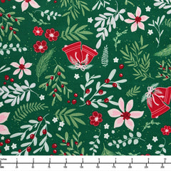 Riley Blake Mistletoe and Holly Main Forest C16400 Forest - By The Yard
