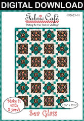 Sea Glass 3-Yard Quilt Pattern