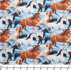 Ocean Gallop 3-Yard Quilt Kit