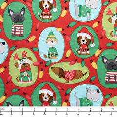 Santa Paws 3-Yard Quilt Kit