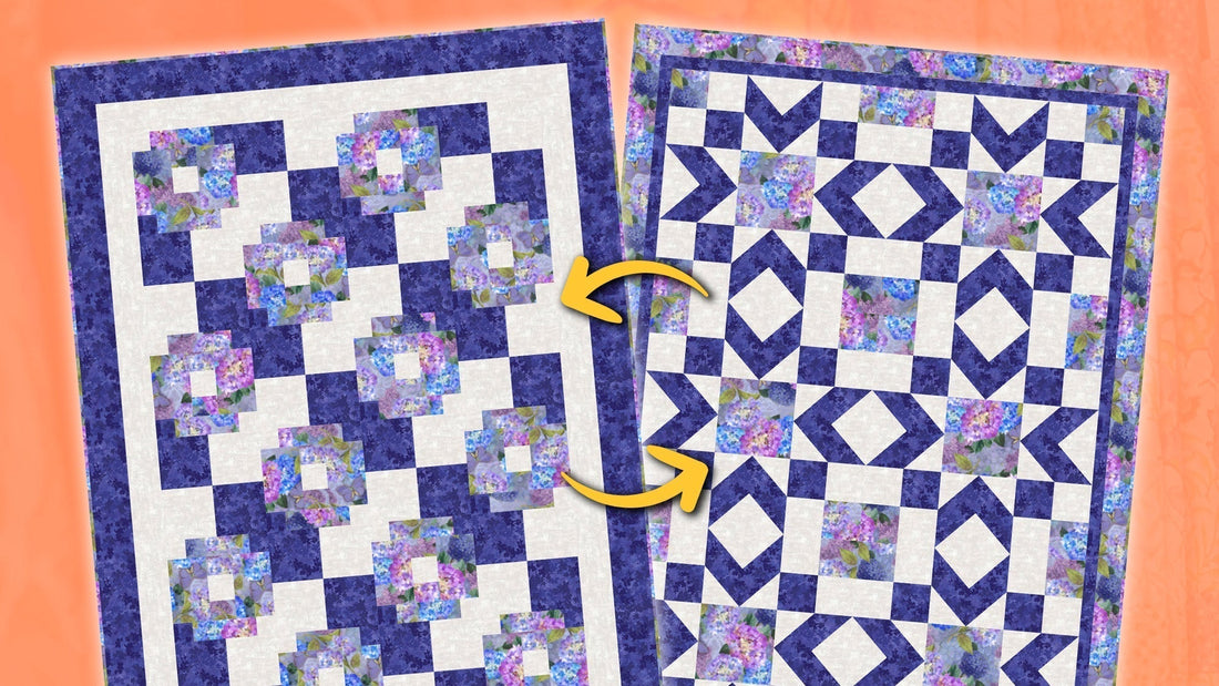 Trading Places: How Fabric Swaps Transform 3-Yard & 5-Yard Quilts