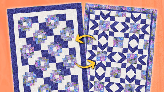 Trading Places: How Fabric Swaps Transform 3-Yard & 5-Yard Quilts