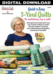 Quick'n Easy 3-Yard Quilts Book - 2nd Edition – Fabric Café