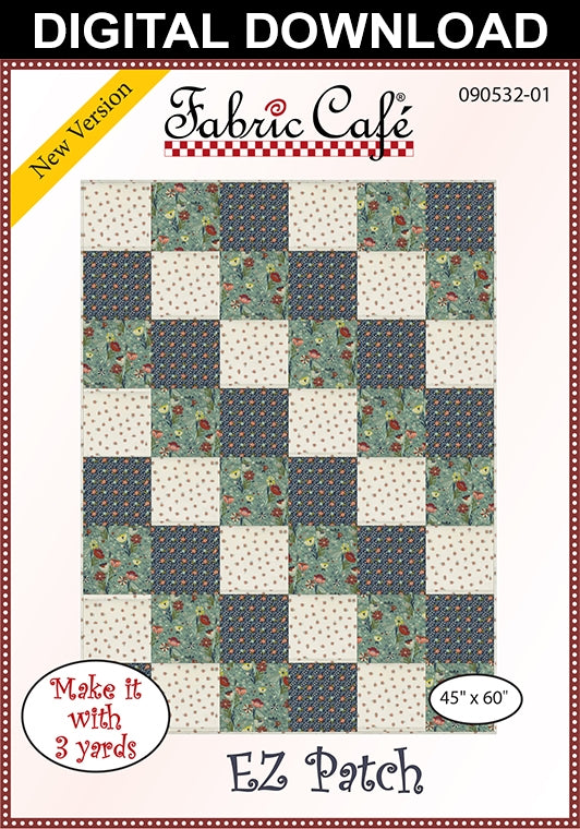 EZ Patch 3-Yard Quilt Pattern