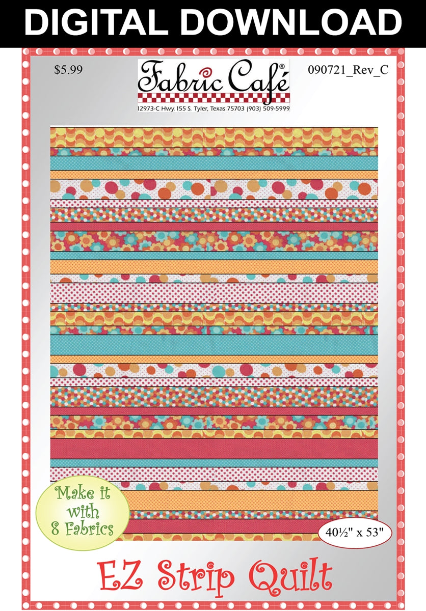 EZ Strip Quilt Pattern