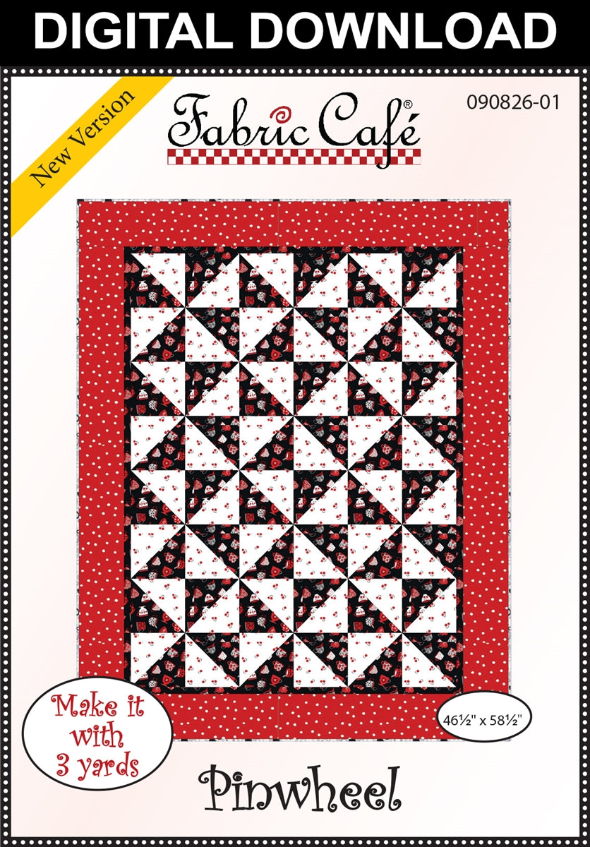 Pinwheel - 3 Yard Quilt Pattern
