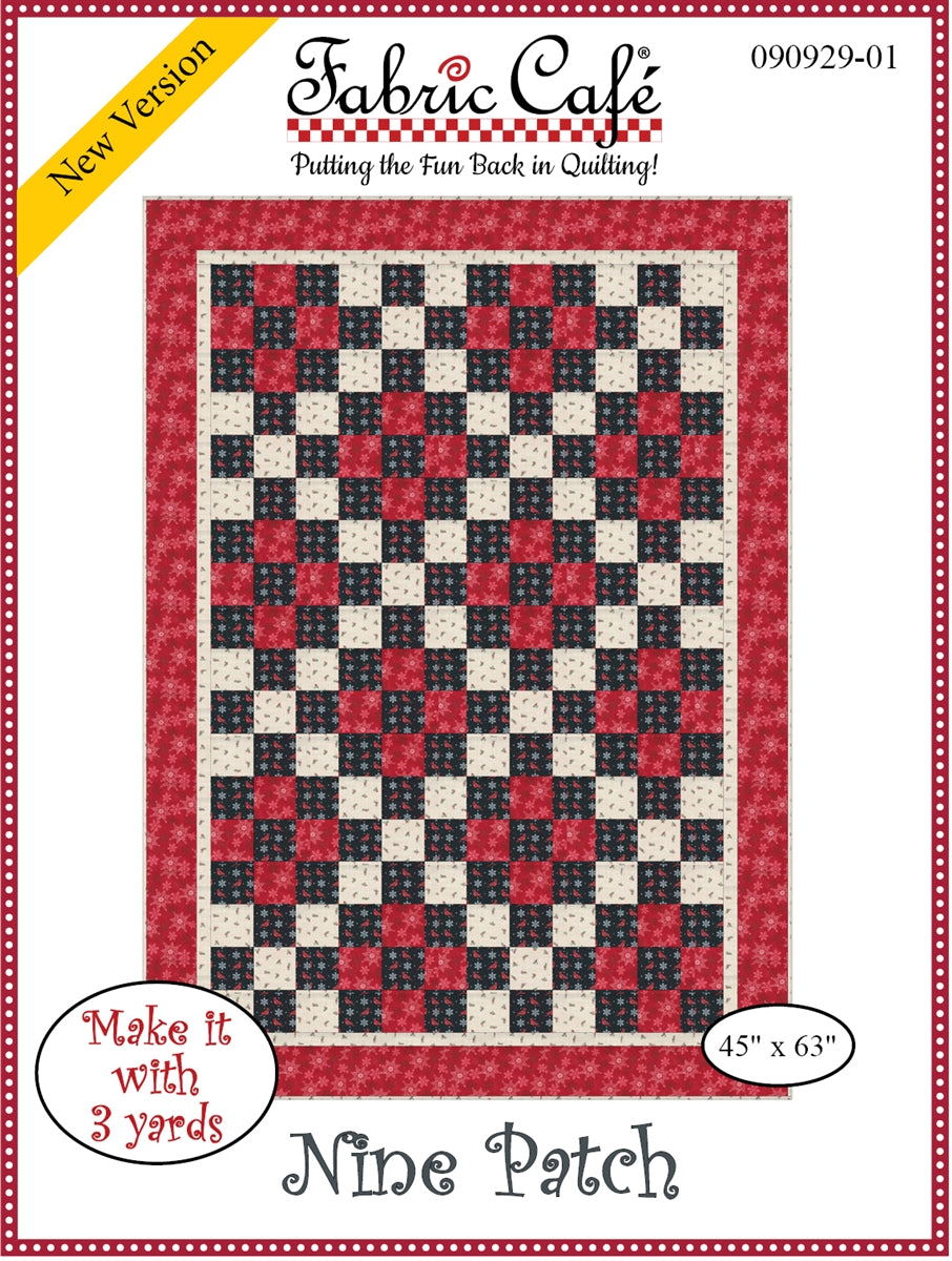 Nine Patch 3-Yard Quilt Pattern